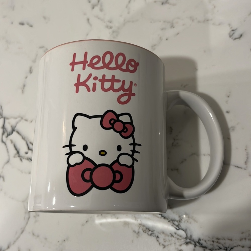 HELLO KITTY Sanrio large coffee tea drink mug 20 oz brand new - Picture 4 of 4